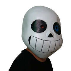 Undertale Sans Cosplay Maske Halloween Maske Latex