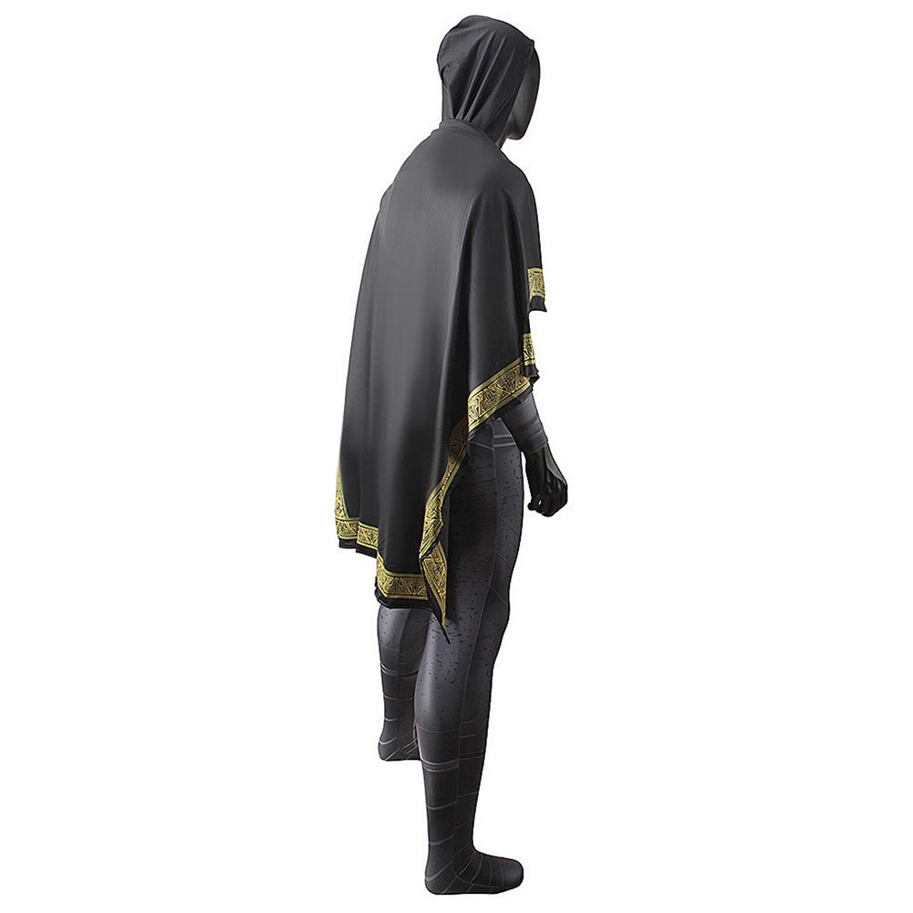 Black Adam Cosplay Kostüm Outfits Erwachsene Halloween Karneval Jumpsuit