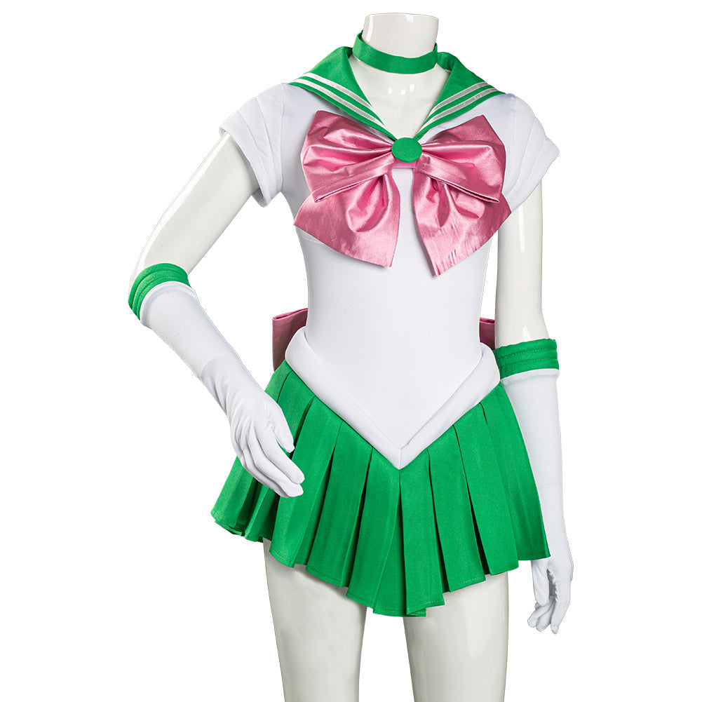 Sailor Moon Makoto Kino Uniform Cosplay Kostüm Sailor Jupiter Halloween Karneval Kostüm