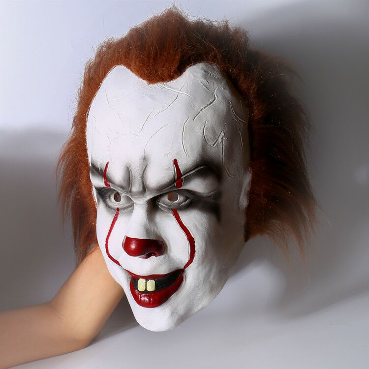 IT Film Pennywise The Clown Maske Cosplay Requisiten