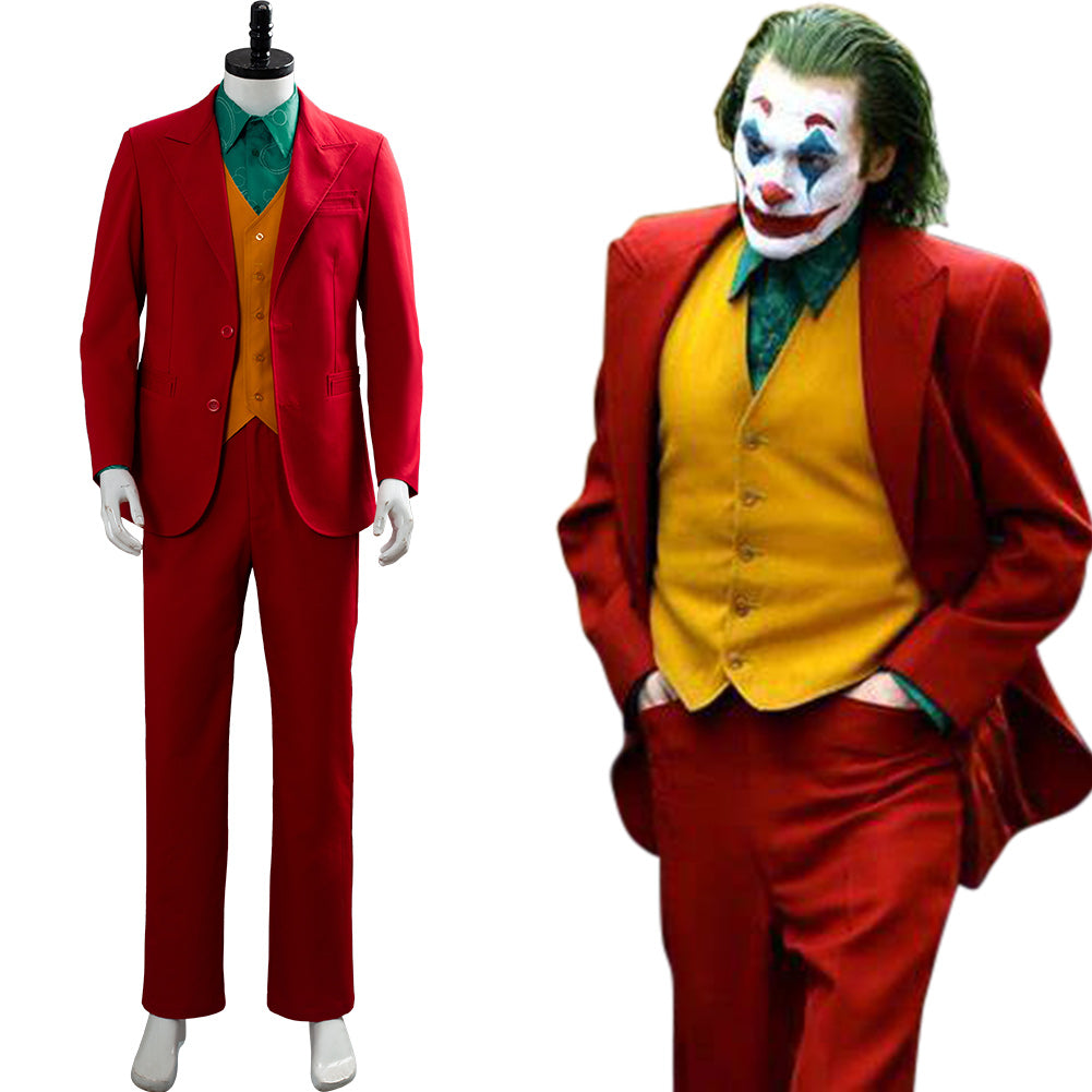 Joker 2019 Film Joaquin Phoenix Arthur Fleck Cosplay Kostüm Version B Erwachsene
