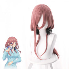 Nakano Miku The Quintessential Quintuplets Fünfgeteilte Bräute Perücke Cosplay Perücke