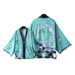 Blade of Demon Destruction Urokodaki Sakonji Kimono Cosplay Kostüm Schlafanzug