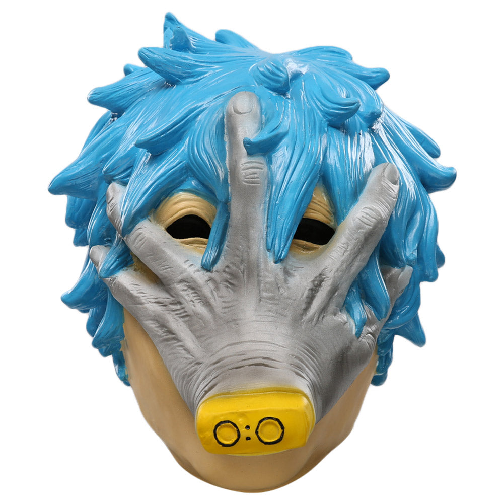BNHA Boku no Hero Academia Shigaraki Tomura Helm Cosplay Kopfbedeckung Masquerade Halloween Karneval Cosplay Requisite