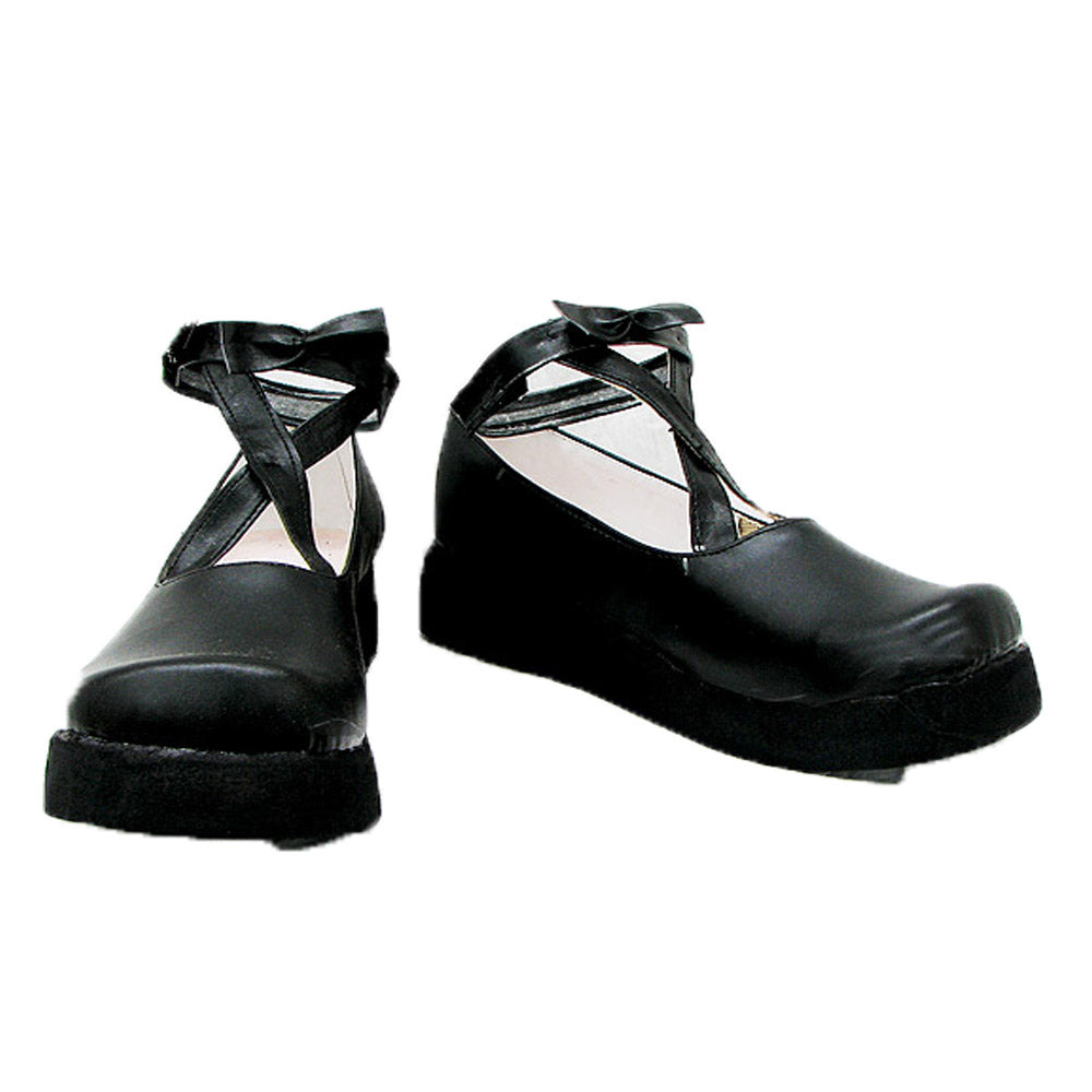 Sweet Gothic Weiblich Schwarz Schuhe Maßgeschneiderte