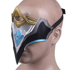 Fatui IL Dottore Maske Cosplay Genshin Impact Balanzone PVC Maske Halloween Party Zubehör