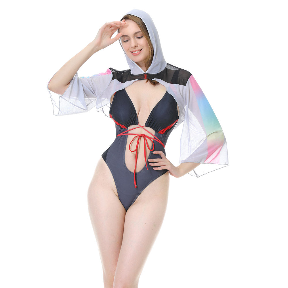 Cyberpunk Edgerunner Lucy Bademode Damen Sommer Originell Badeanzug