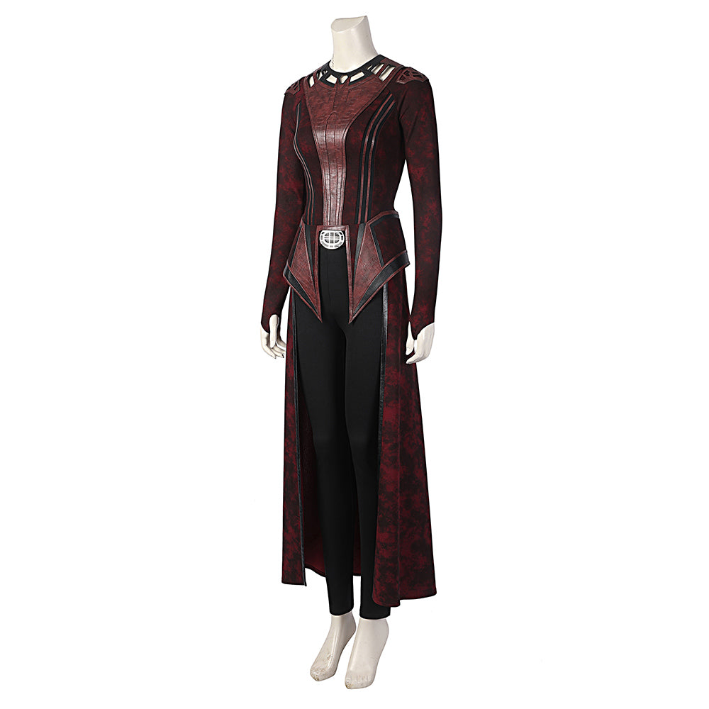 Hexe Wanda Kostüme Outfits Doctor Strange in the Multiverse of Madness Wanda Cosplay Halloween Karneval Outfits