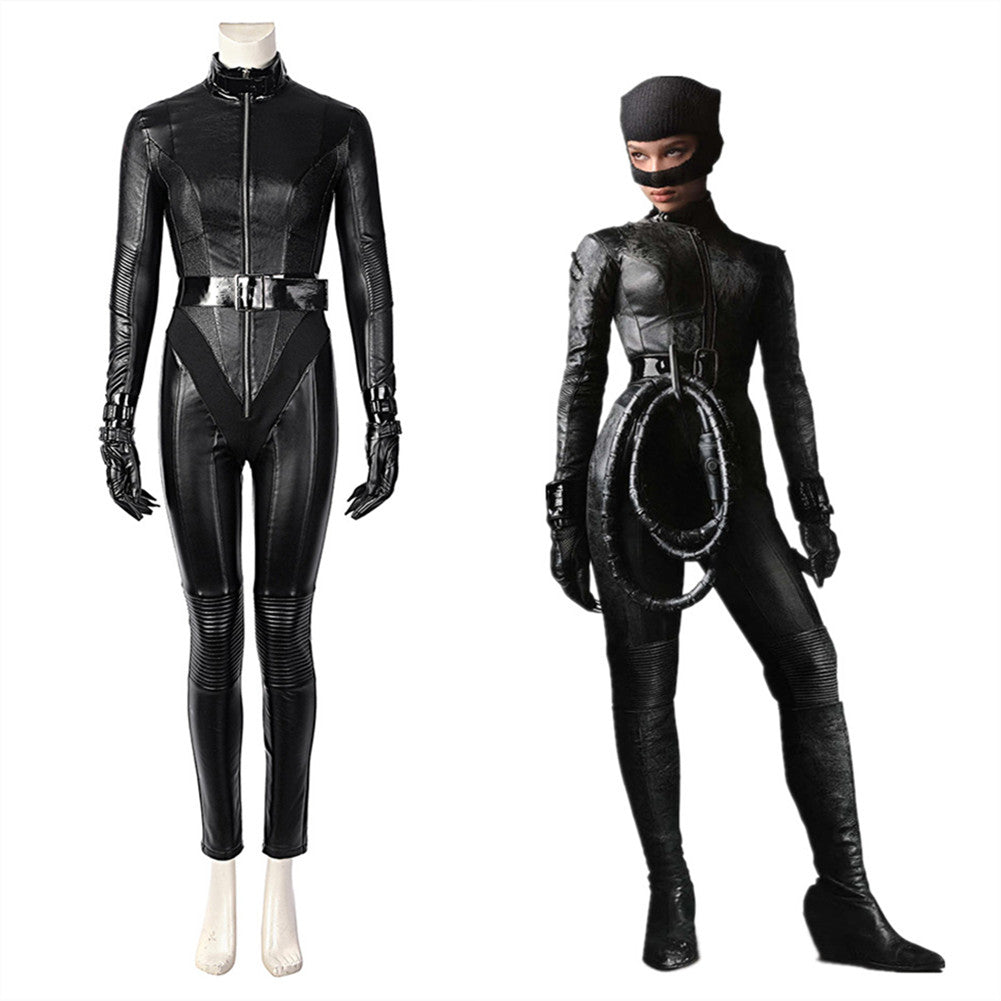 Catwoman The Batman 2022 Cosplay Kostüm Outfits Halloween Karneval Jumpsuit