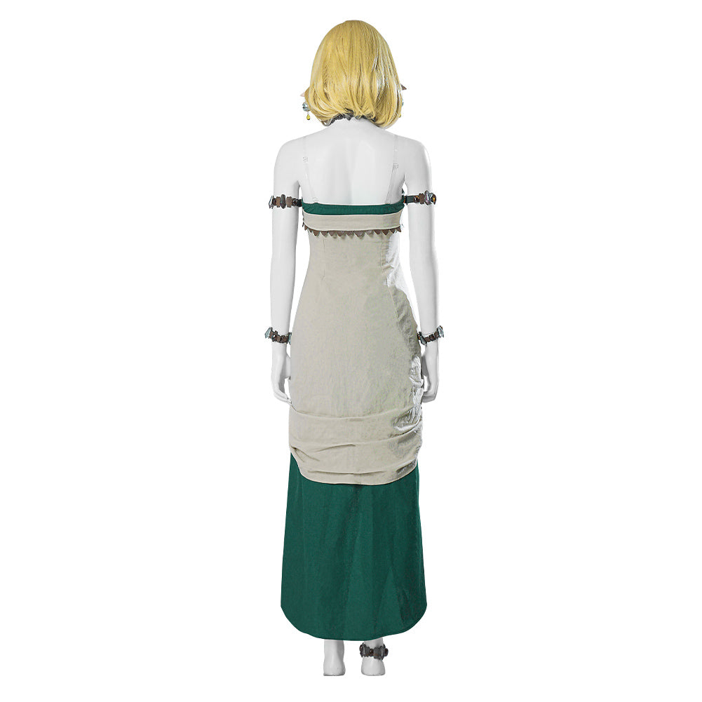 The Legend of Zelda Prinzessin Kostüm Set Cosplay Halloween Karneval Outfits