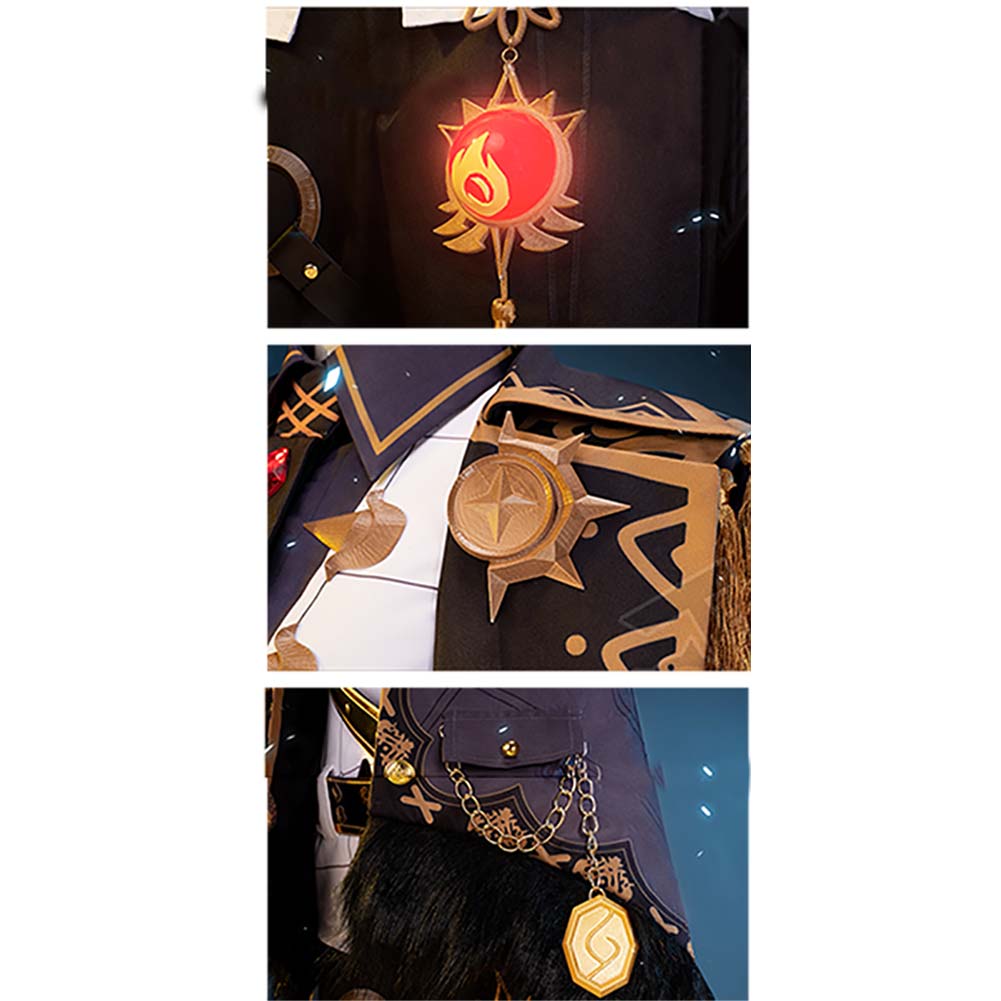 Diluc/Venti/Chongyun/Barbara/ Kostüm Genshin Impact Cosplay Halloween Karneval Kostüm Set