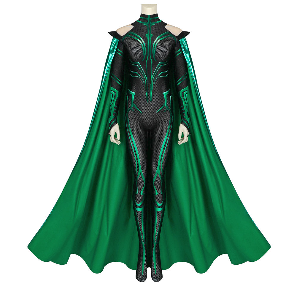 Thor: Ragnarok Hela Jumpsuit Cosplay Outfits Halloween Karneval Kostüm