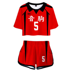 Nu 5 Kozume Kenma Volleyball!! Nekoma High School Cosplay Kostüm Uniform