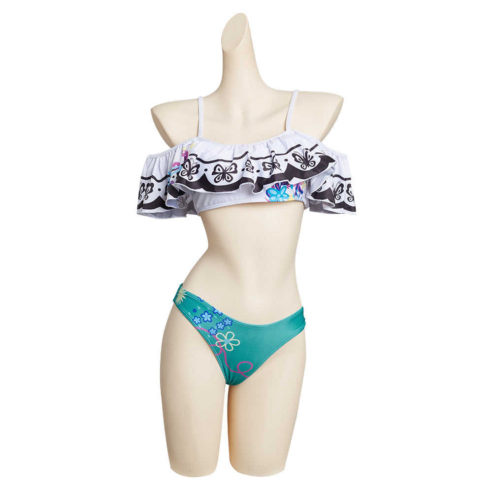 Encanto Originelle Design Mirabel Bikini Badeanzug Erwachsene Ver. 3tlg