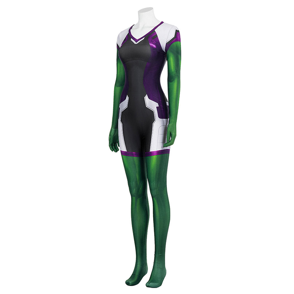She-Hulk Jumpsuit She-Hulk: Attorney at Law Cosplay Halloween Karneval Outfits