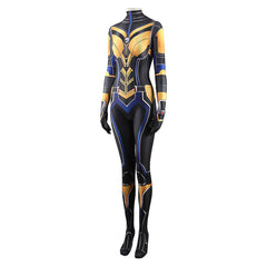 Ant-Man and the Wasp: Quantumania Hope Van Dyne/the Wasp Cosplay Kostüm Halloween Karneval Jumspuit