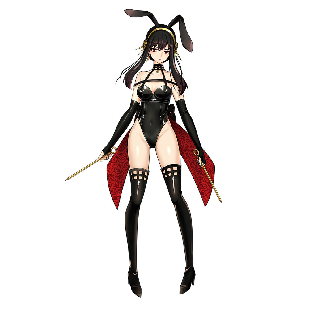 Spion Familie S×F Thorn Princess Cosplay Bunny Girl Kostüm Halloween Karneval Outfits