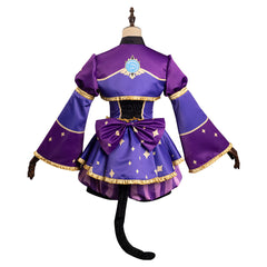 Genshin Impact Mona&Alice in Wonderland Grinsekatze Kleid originelle Halloween Karneval Outfits Cossky®
