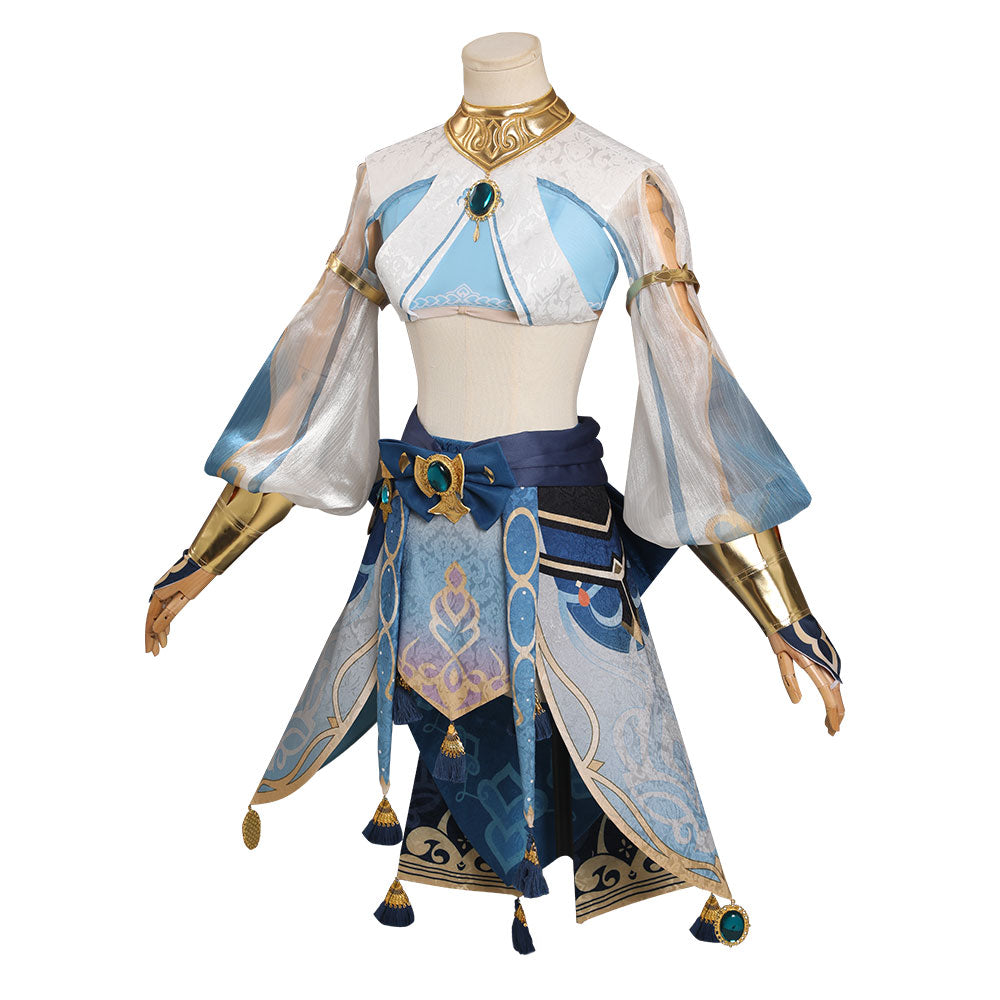 Genshin Impact Nilou Cosplay Kostüm Outfits Halloween Karneval Kleid