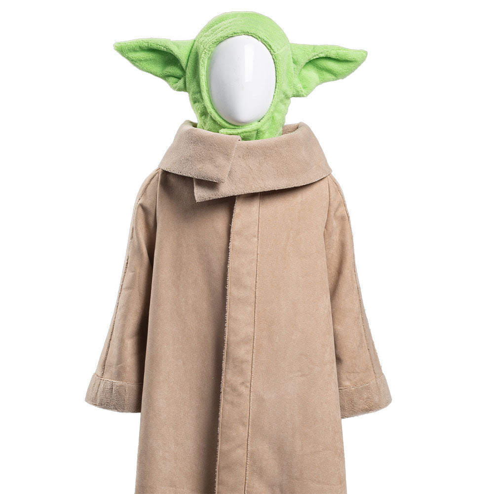 Baby Yoda Kostüm für Kinder The Mandalorian - Baby Yoda Cosplay Halloween Karneval Kostüm
