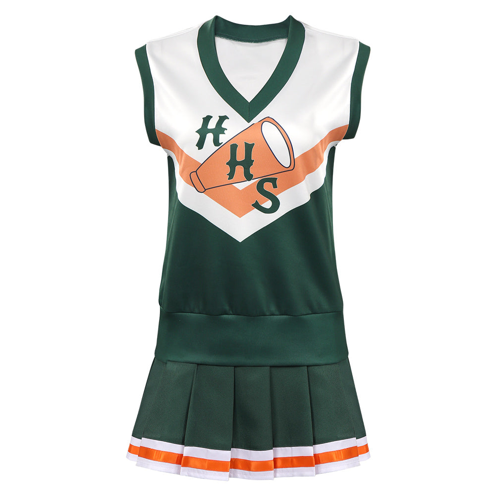 Kinder Stranger Things 4 Hawkins High School Cheerleading Cosplay Chrissy Kostüm Halloween Karneval Kleid