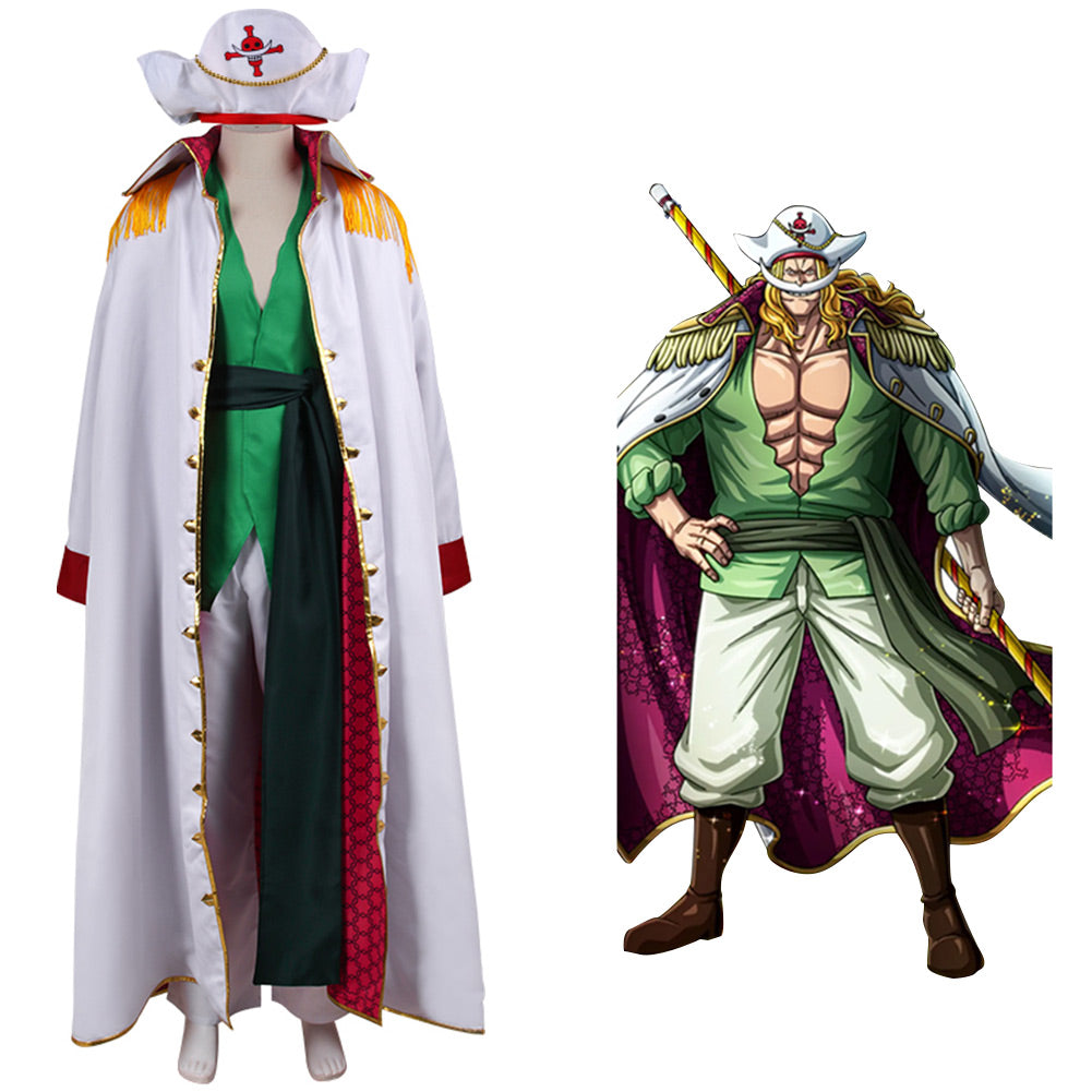 One Piece Cosplay Edward Newgate Kostüm Halloween Karneval Outfits