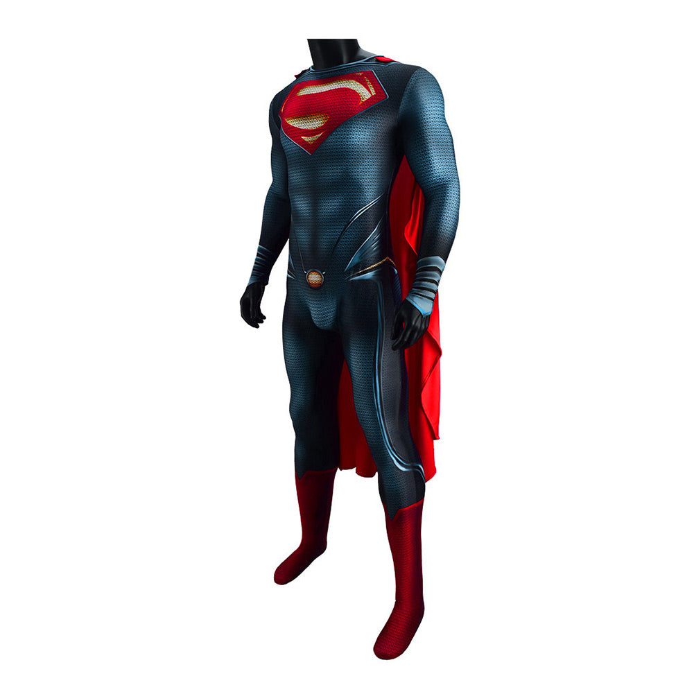 Superman Man of Steel Cosplay Kostüm Halloween Karneval Jumpsuit