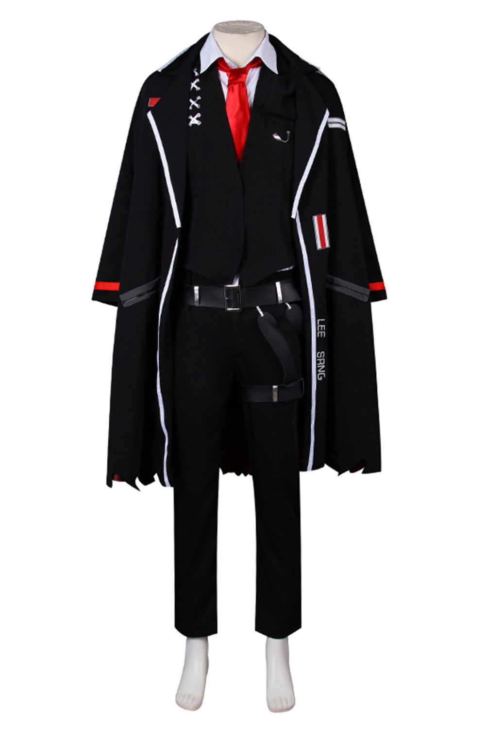 Limbus Company Yi Sang Uniform Cosplay Kostüm Halloween Karneval Outfits