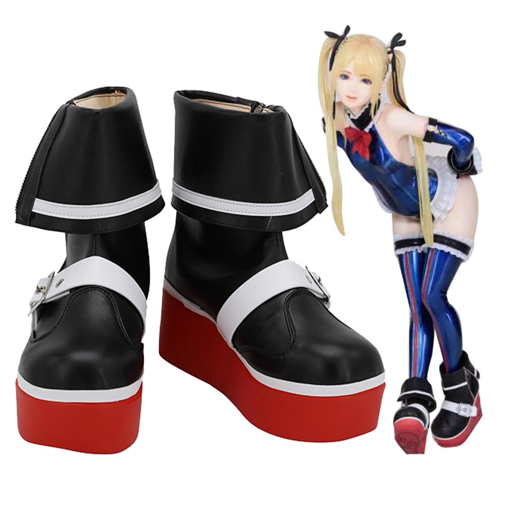 DEAD OR ALIVE 6 Marie Rose Schuhe Cosplay Stiefel Cosplay Schuhe