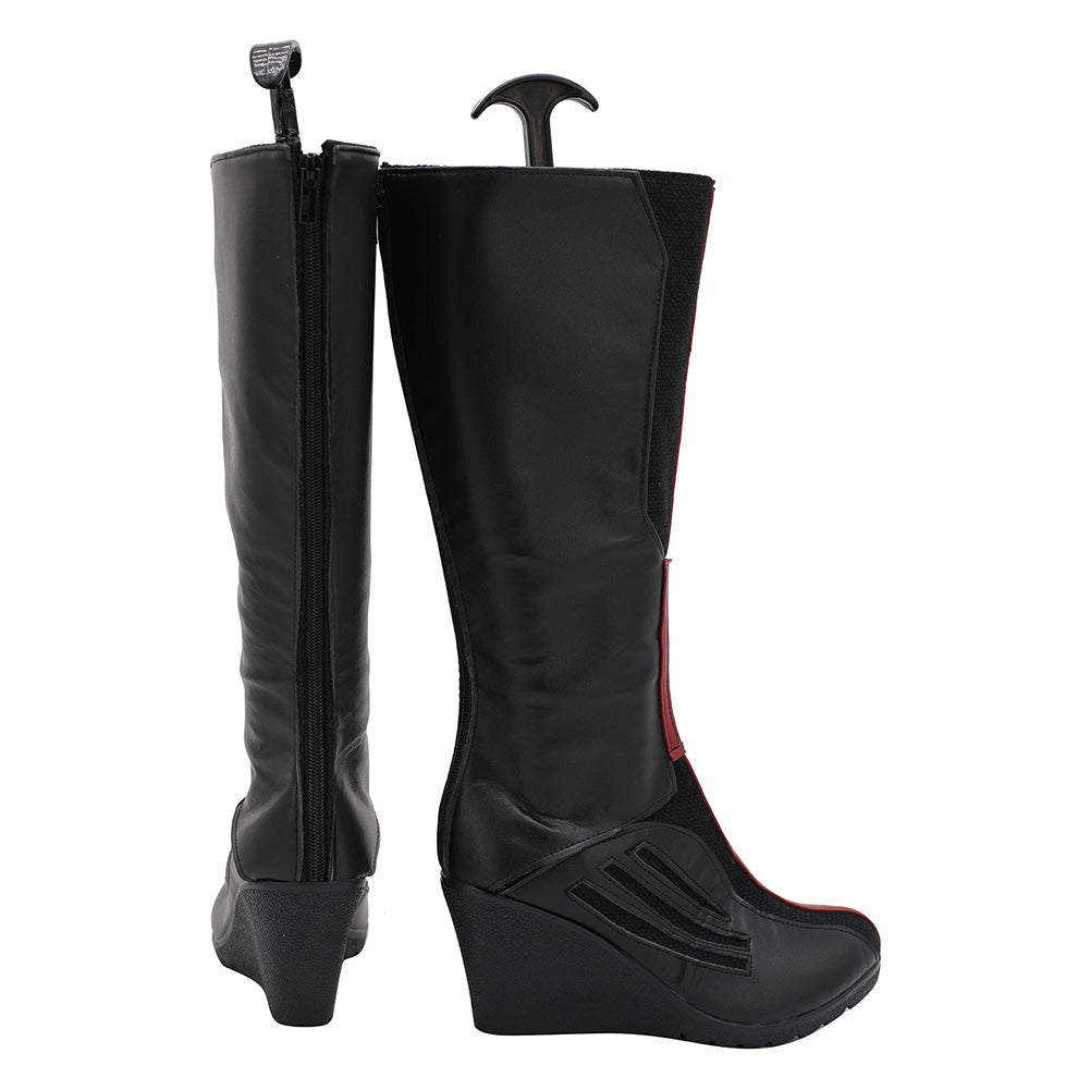 Wanda Vision Scarlet Witch Stiefel Cosplay Schuhe
