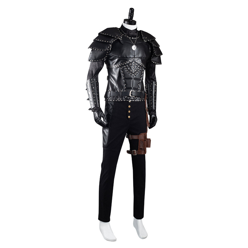 Der Witcher Geralt of Riva Cosplay Kostüme Outfits Halloween Karneval Suit