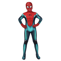 Kinder PS5 Miles Morales Cosplay Kostüm Outfits Halloween Karneval Jumpsuit