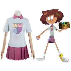 Amphibia Anne Boonchuy Cosplay Kostüme Outfits Halloween Karneval Uniformen