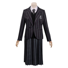 Kinder Addams Family Cosplay Kostüm Halloween Karneval Uniform