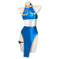 Kinder Mädchen Street Fighter(SF) Chun-Li Bademode Sommer Badeanzug