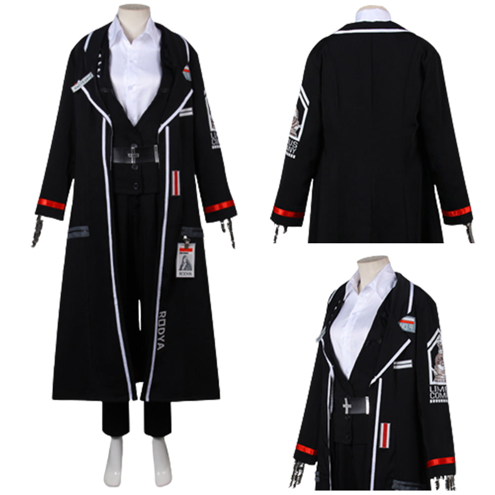 Limbus Company Rodion Kostüm Cosplay Halloween Karneval Outfits