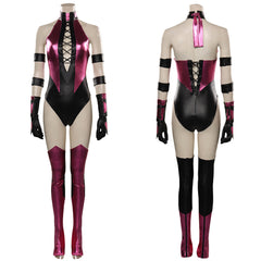 Mortal Kombat Mileena Cosplay Sexy Kostüm Outfits Halloween Karneval Jumpsuit