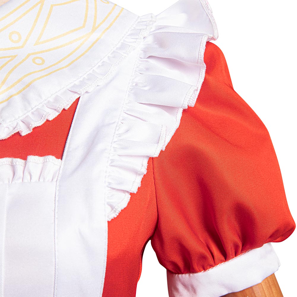 Genshin Impact Alice in Wonderland Alice Cosplay KLEE Kostüm Halloween Karneval originell Kleid