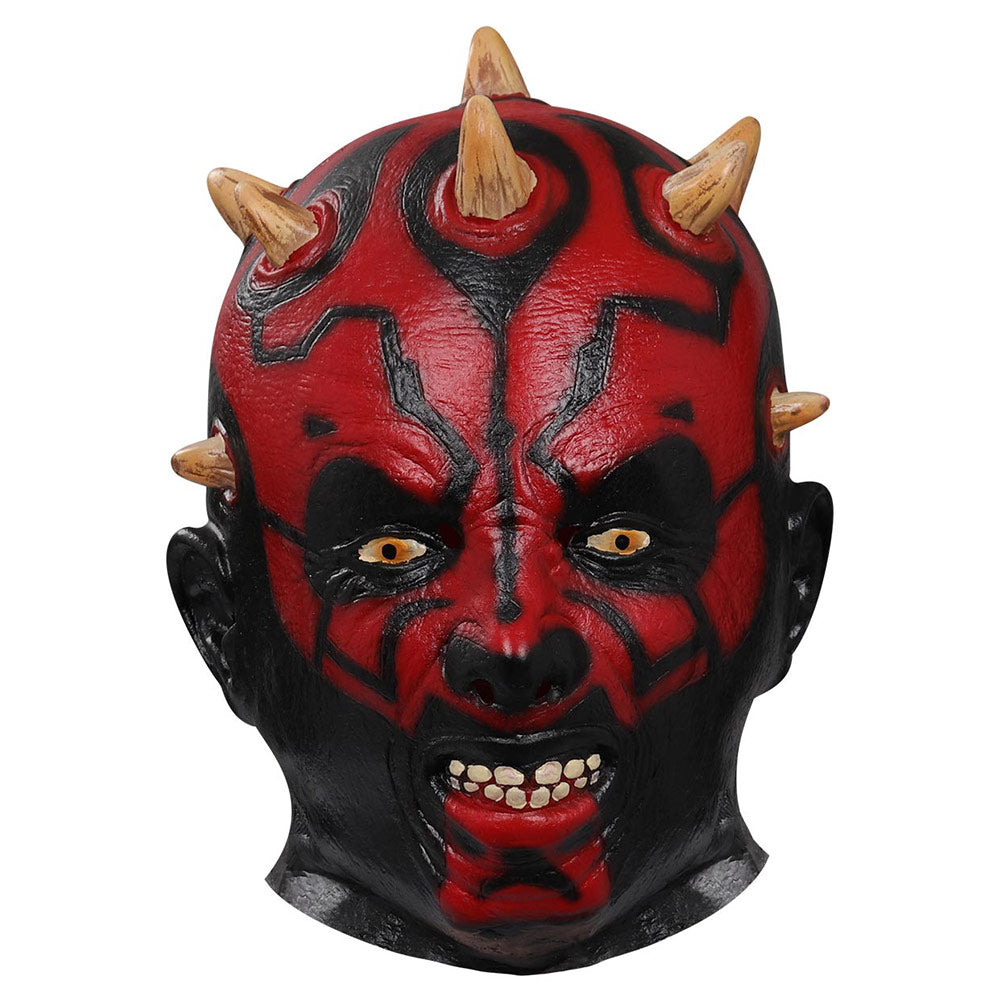 Darth Maul Mask Cosplay Latex Maske Helmet Halloween Party Requisiten