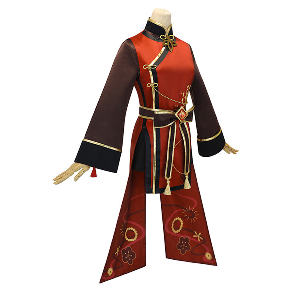 Hu Tao Genshin Impact Cosplay Kostüme Halloween Karneval Outfits Stil B
