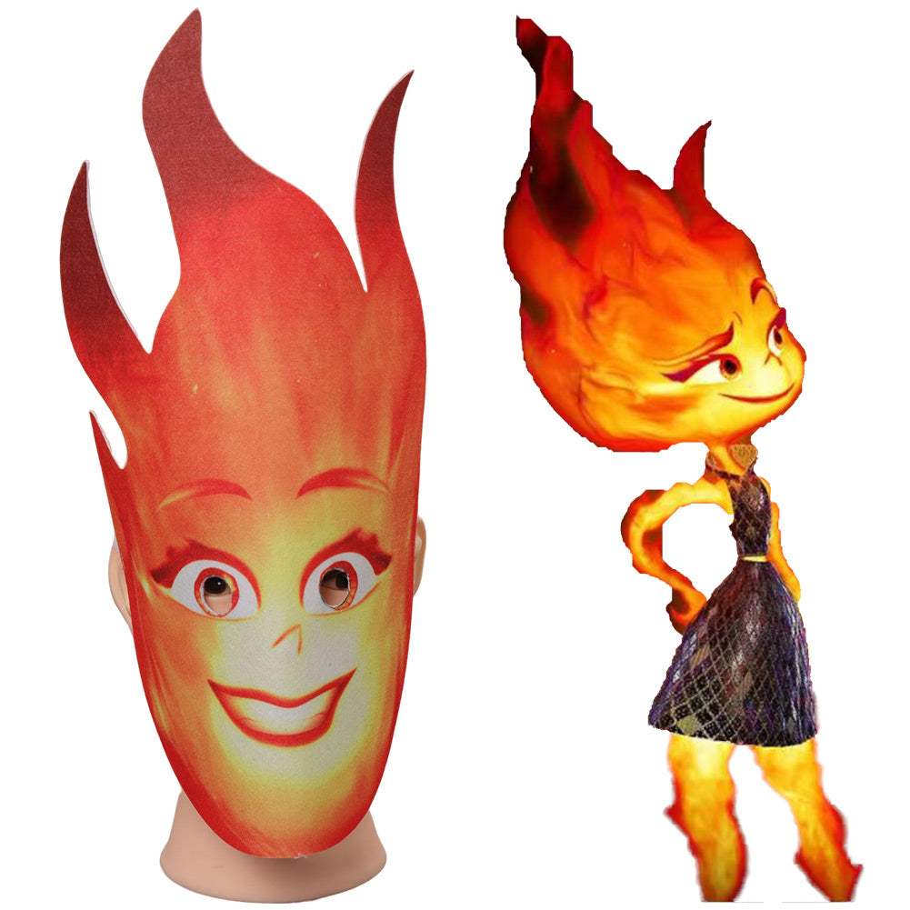 Elemental Water Earth Fire Air Maske Kopfbedeckung Cosplay Zubehör