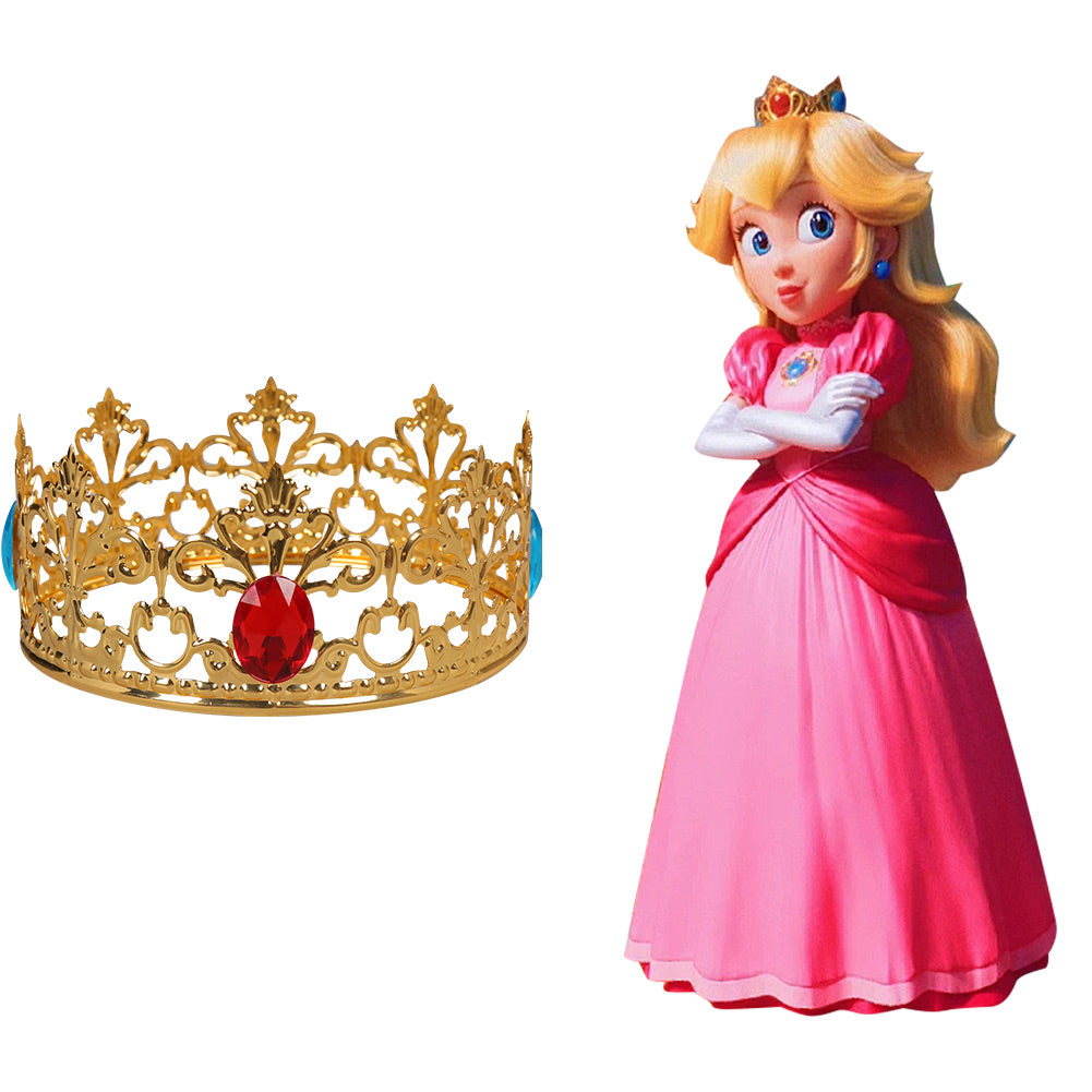 Prinzessin-Set 8-teilig – Krone, Zauberstab, Handschuhe & Kristall-Schmuck Für Cosplay