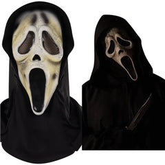 Scream VI Grimace Killer Latex Maske Kopfbedeckung Cosplay Zubehör