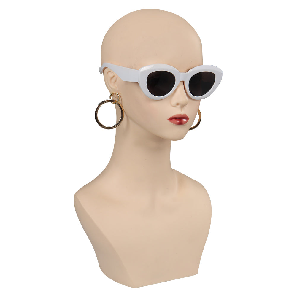 Film Barbie Sonnenbrille Ohrringen Margot Robbie Cosplay Requisite auch für Alltag