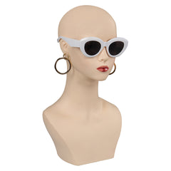 Film Barbie Sonnenbrille Ohrringen Margot Robbie Cosplay Requisite auch für Alltag