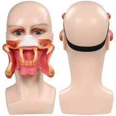 Film Predator Latex Maske Cosplay Halloween Karneval hälfte Gesichtsmaske
