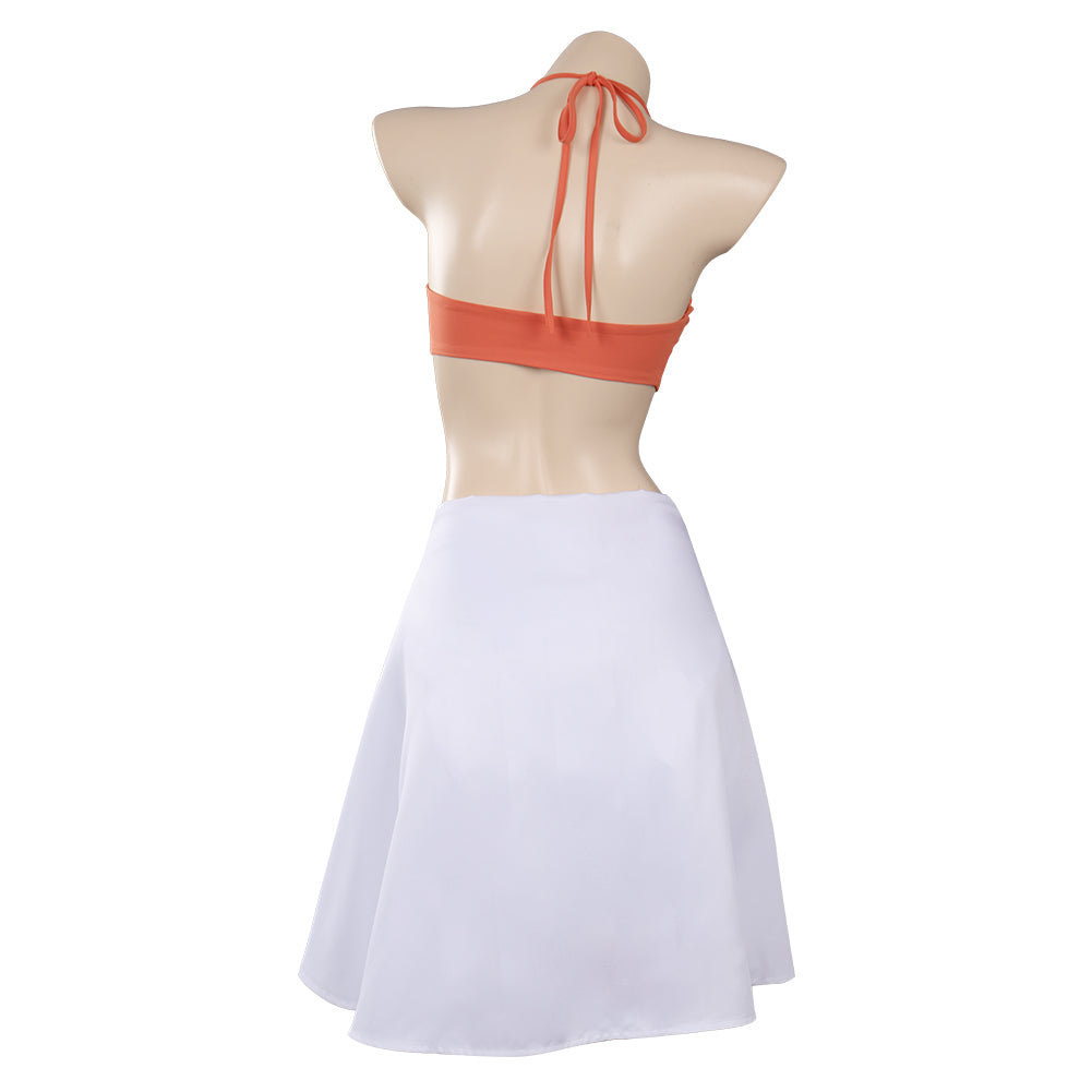 One Piece Film: Red Nami Cosplay Kostüm Halloween Karneval Outfits