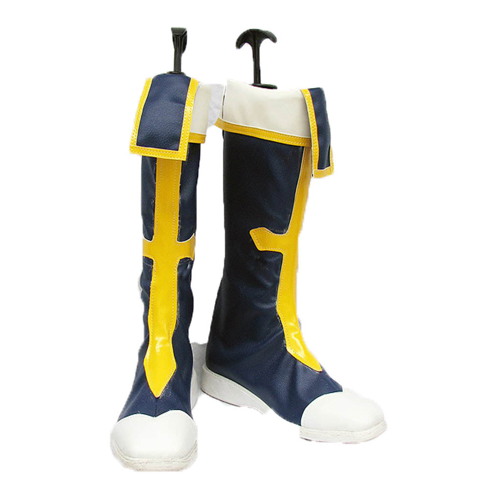 Blazblue Jin Kisaragi Cosplay Stiefel Schuhe