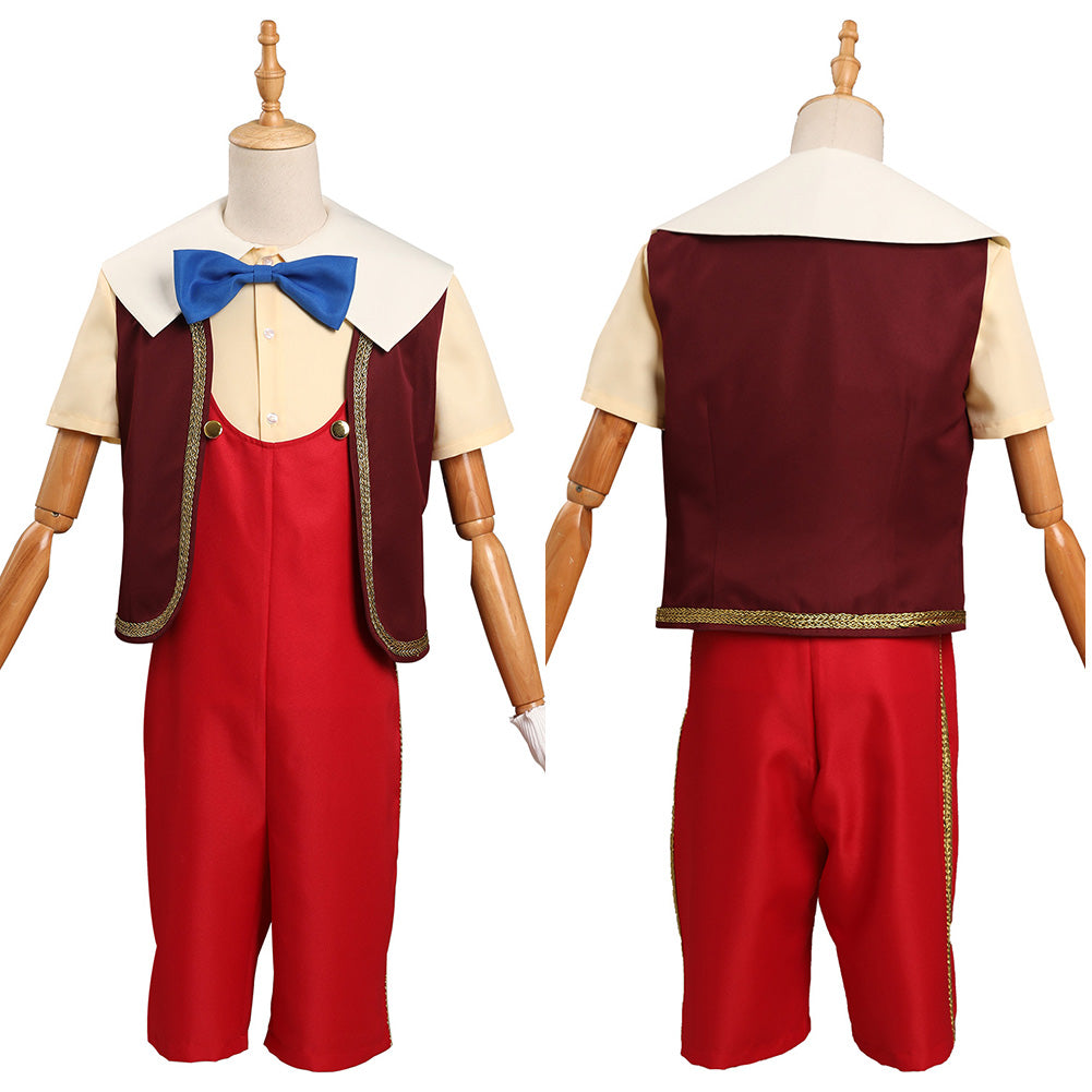 Pinocchio 2022 Pinocchio Cosplay Kostüm Halloween Karneval Outfits
