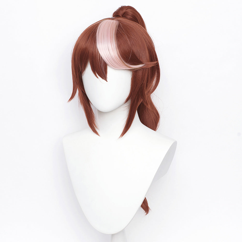 Pretty Derby Tokai Teio Perücke Cosplay Perücke mit Ohren, Schwanz